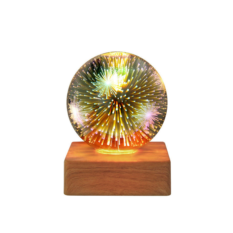 Firework Crystal Night Light