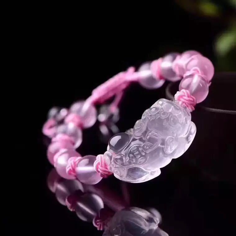 Pink Crystal Zodiac Bracelet