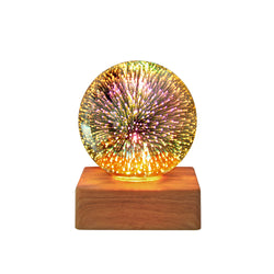 Firework Crystal Night Light