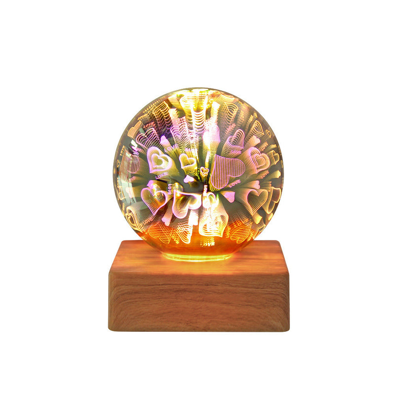 Firework Crystal Night Light