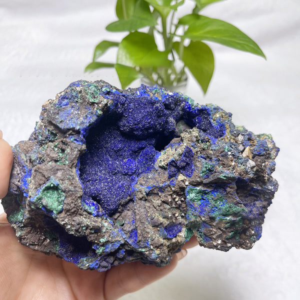 Azurite Malachite Phone Stand