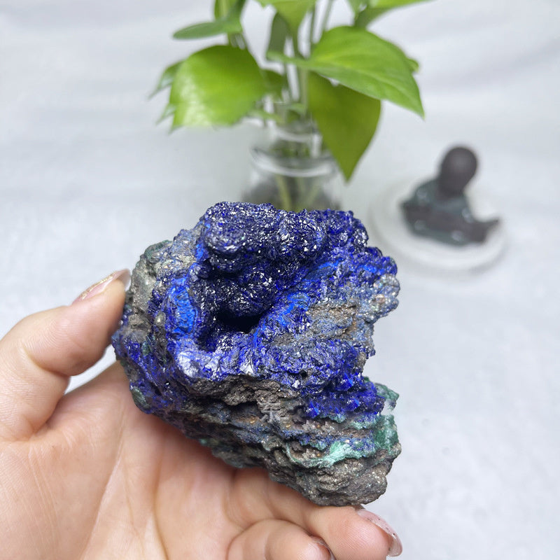 Azurite Malachite Phone Stand