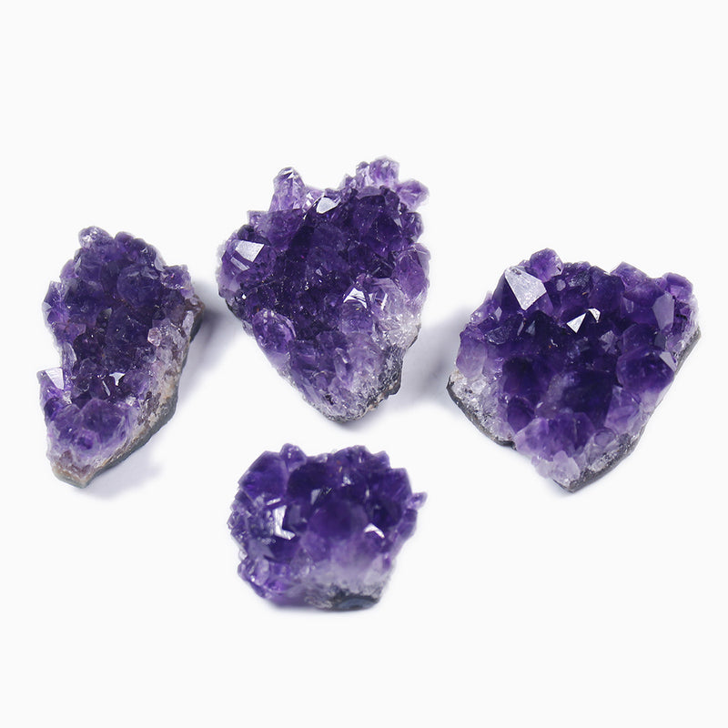 Natural Amethyst Cluster Ornaments