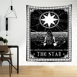 Black Tarot Tapestry