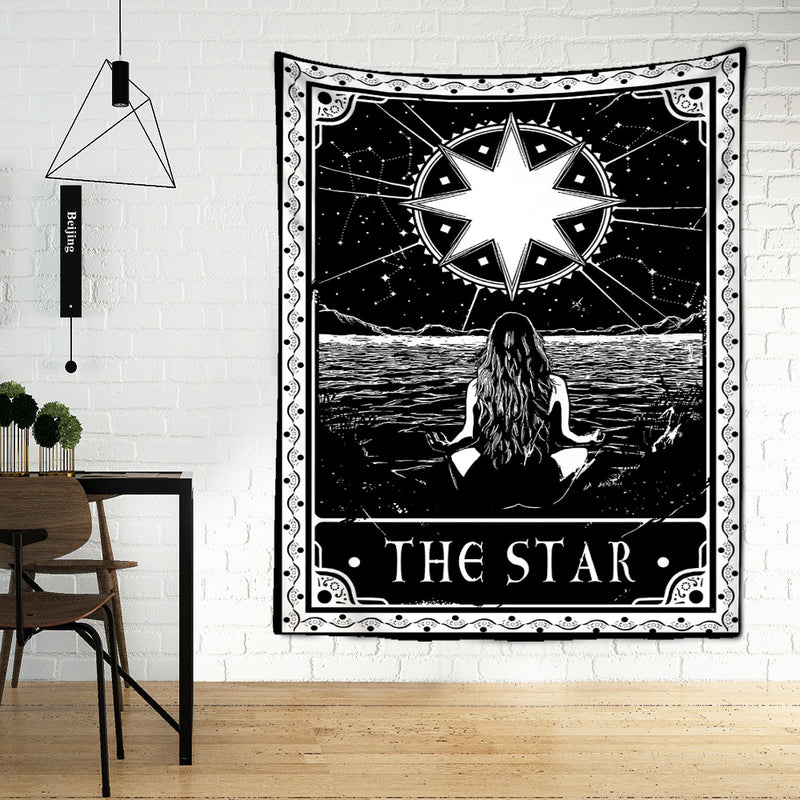 Black Tarot Tapestry