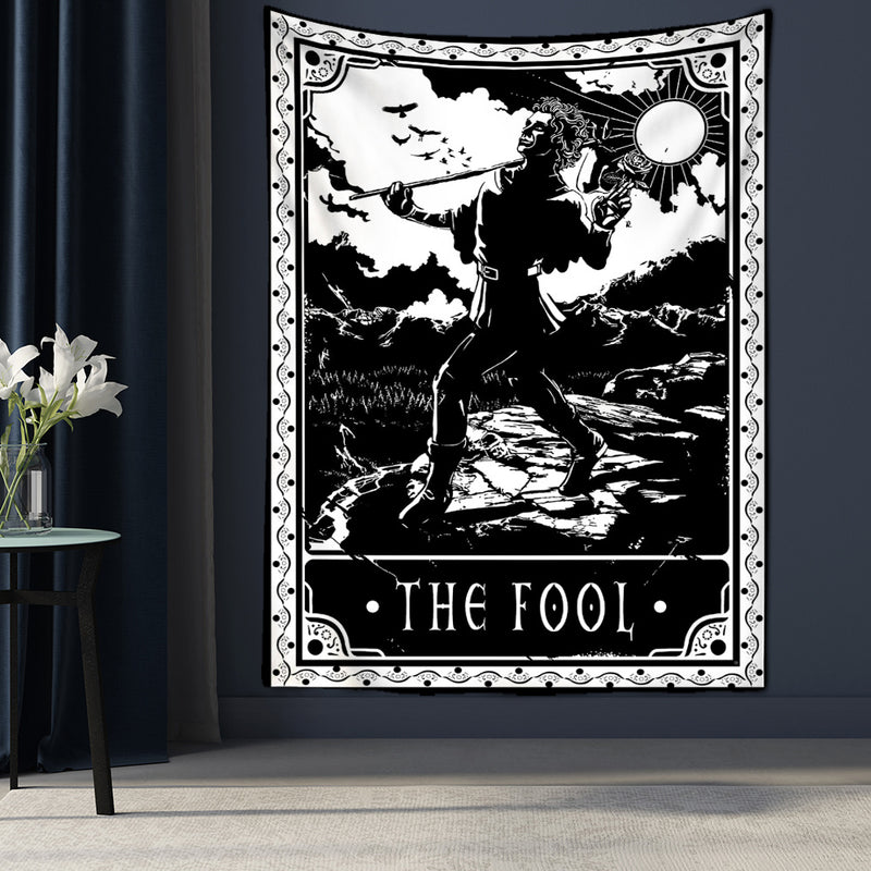 Black Tarot Tapestry