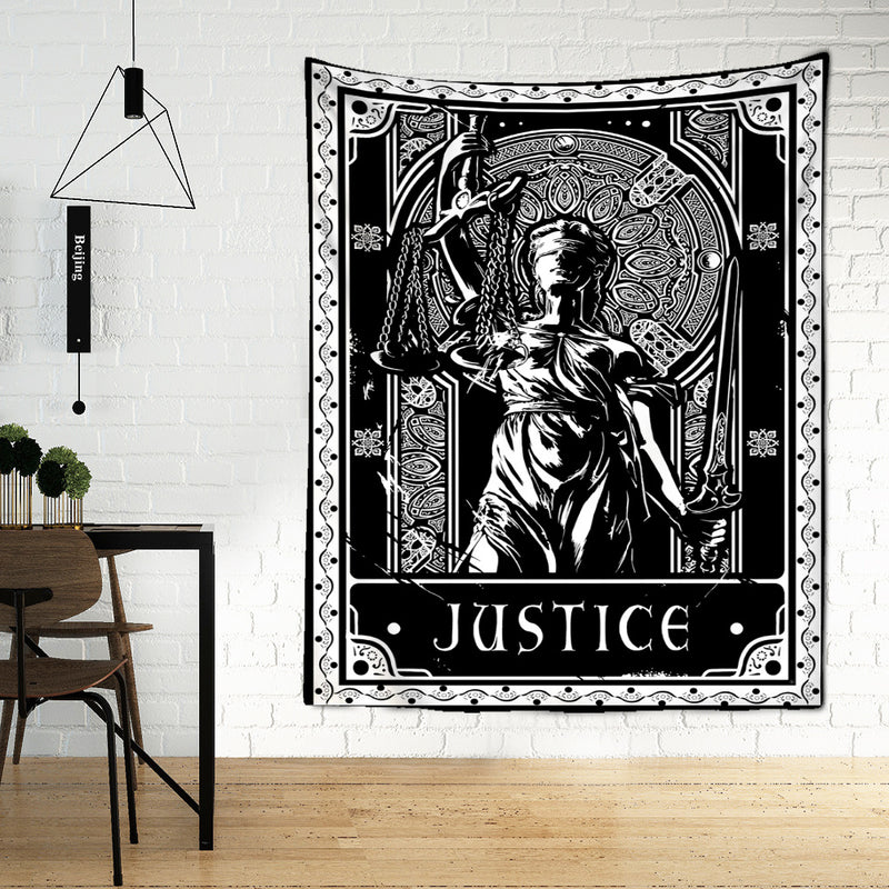 Black Tarot Tapestry