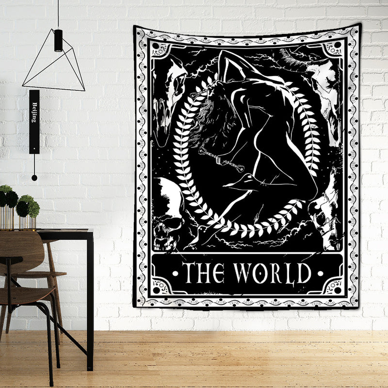 Black Tarot Tapestry