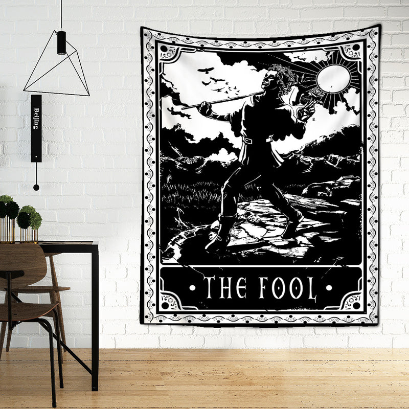 Black Tarot Tapestry