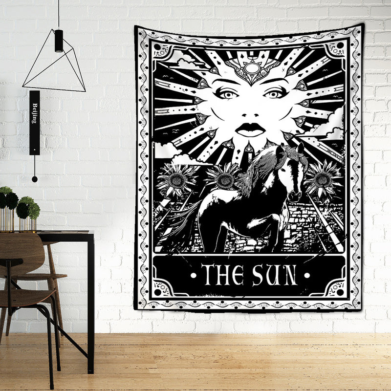 Black Tarot Tapestry