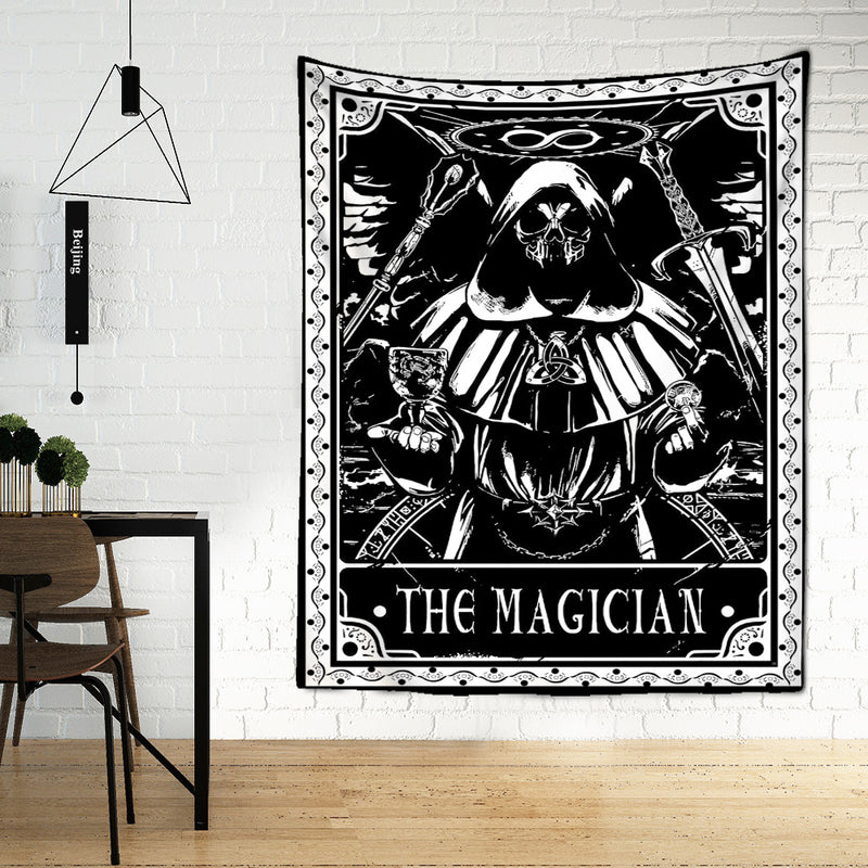 Black Tarot Tapestry