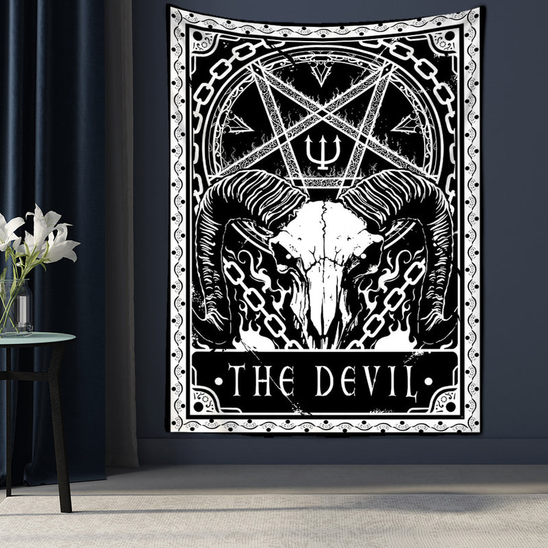 Black Tarot Tapestry