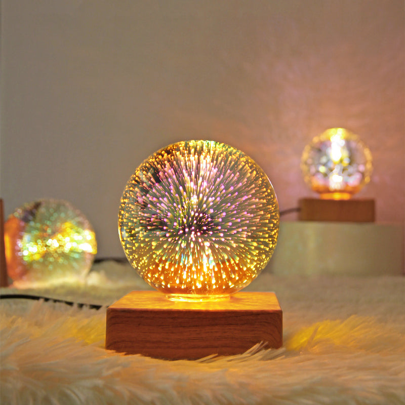 Firework Crystal Night Light