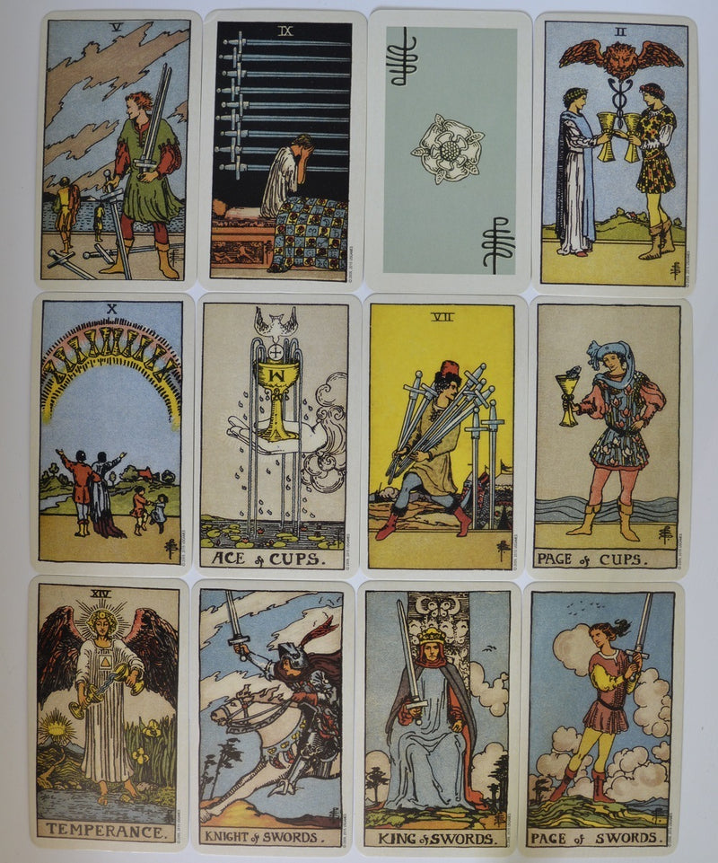 English Tarot Deck 78 Cards