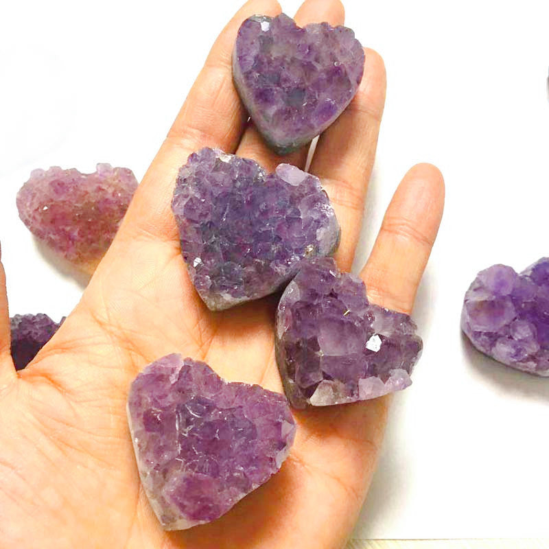 Amethyst Heart Pendant