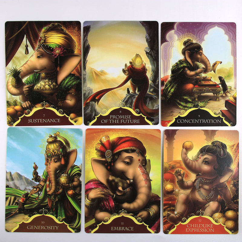 Whispers Of Lord Ganesha Oracle Card Tarot