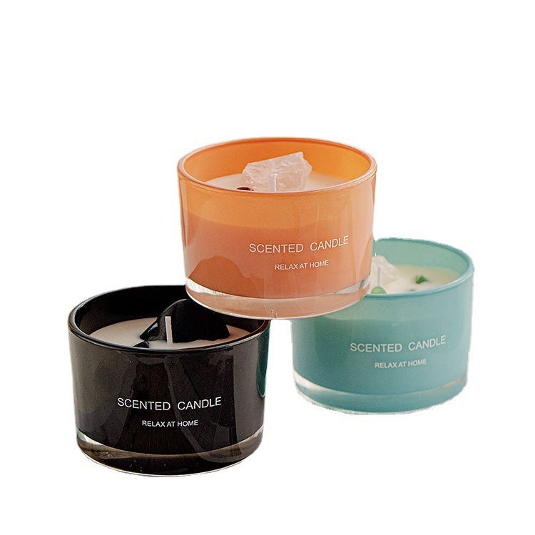 Crystal Glass Aromatherapy Candle