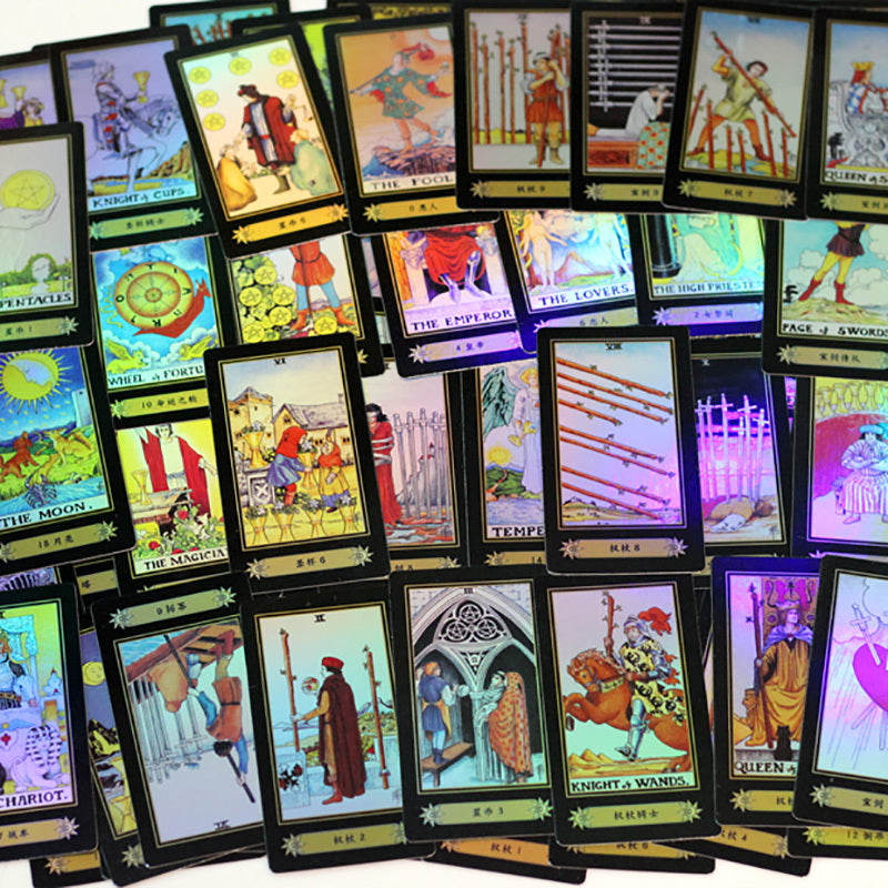 English Tarot Flash Cards