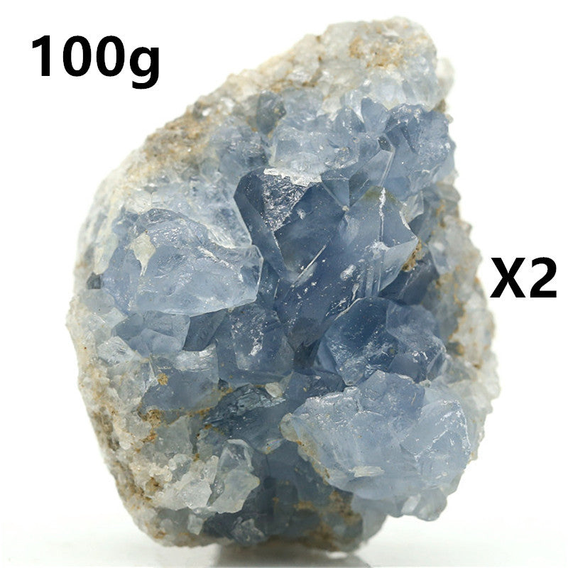 Blue Azurite Crystal Chunk 3-5cm