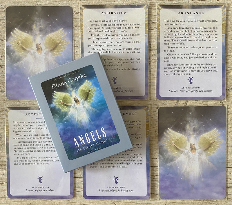 Animal Spirit Light Angel Goddess Dream Oracle Card