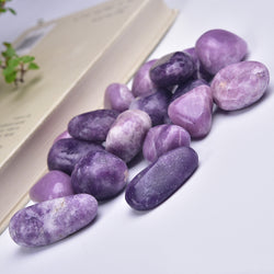 Natural Lepidolite Crystal Tumbles