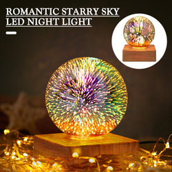 Firework Crystal Night Light